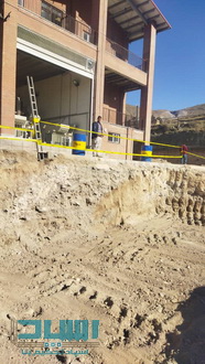 میخکوبی نیلینگ حفاری تزریق خاکبرداری پروژه تسلیح شیروانی به روش میخکوبی نیلینگ